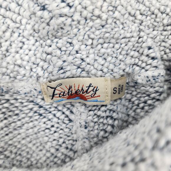Faherty Whitewater Drawstring High Rise Jogger Textured Sweatpants Size Small - Picture 3 of 6
